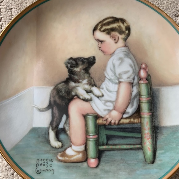 Bessie Pease Cutmann “Sympathy” Plate - Picture 3 of 6